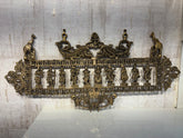 Ornate Brass Dashavatar Wall Hanging - Hindu Deity Procession Decor